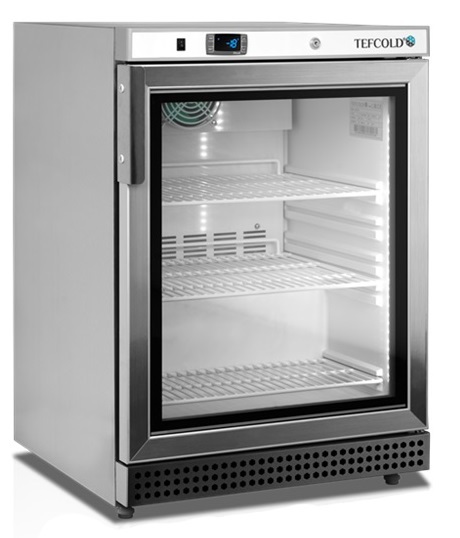 Морозильный шкаф TEFCOLD UF200VSG, размер 490x380, цвет серый