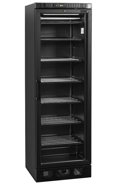 Морозильный шкаф TEFCOLD UFSC370G BLACK, размер 470x413, цвет черный
