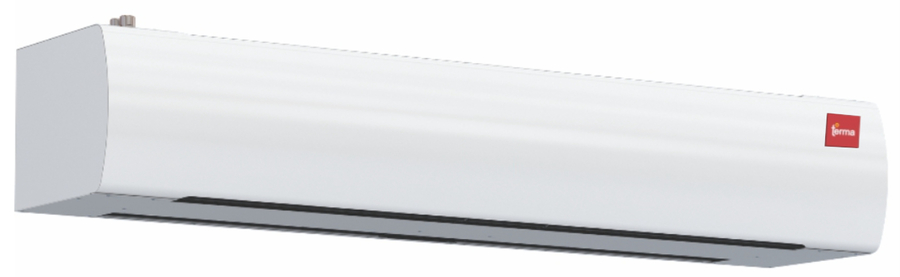 Электрическая тепловая завеса TERMA 211E09H-Sleek, цвет белый
