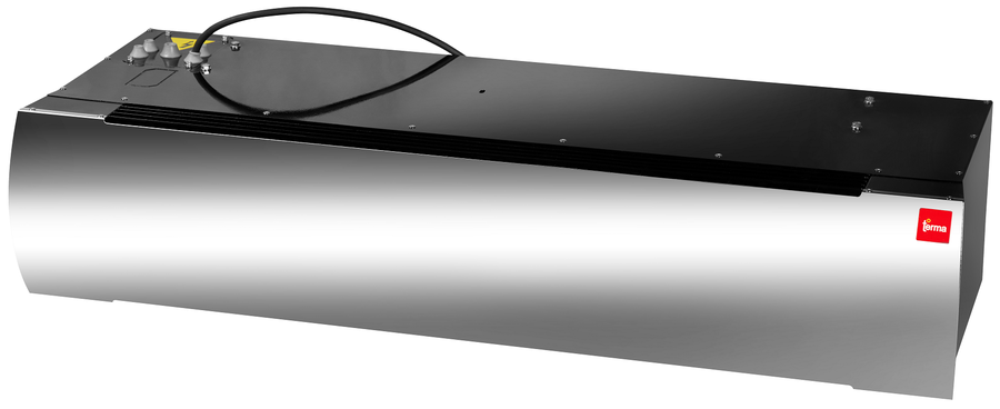 Электрическая тепловая завеса TERMA 211E09K-Sleek, цвет серый