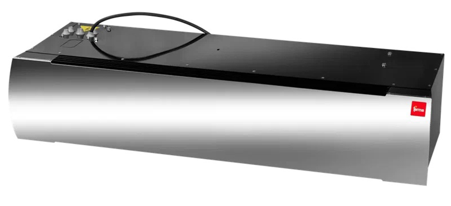 Водяная тепловая завеса TERMA 211W02K-Sleek, цвет серый - фото 3