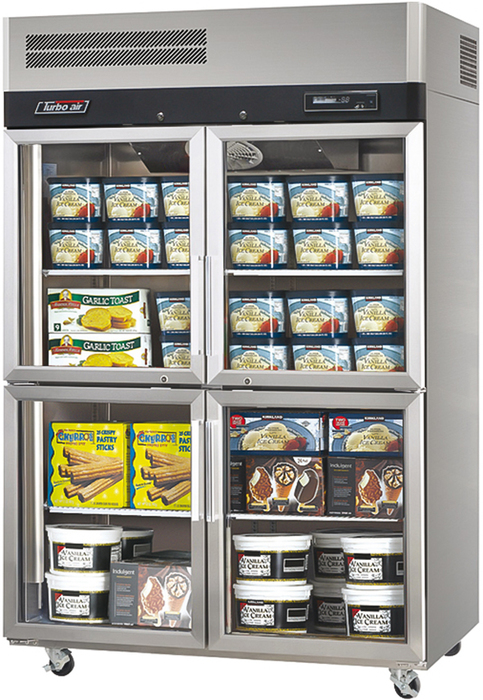 Морозильный шкаф TURBOAIR KF45-4G, цвет серый