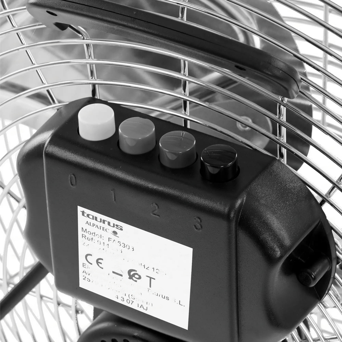 Настольный вентилятор Taurus Sirocco 18, цвет серый - фото 3