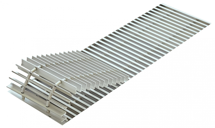 Решетка для водяных конвекторов Techno 420-1200 рулонная