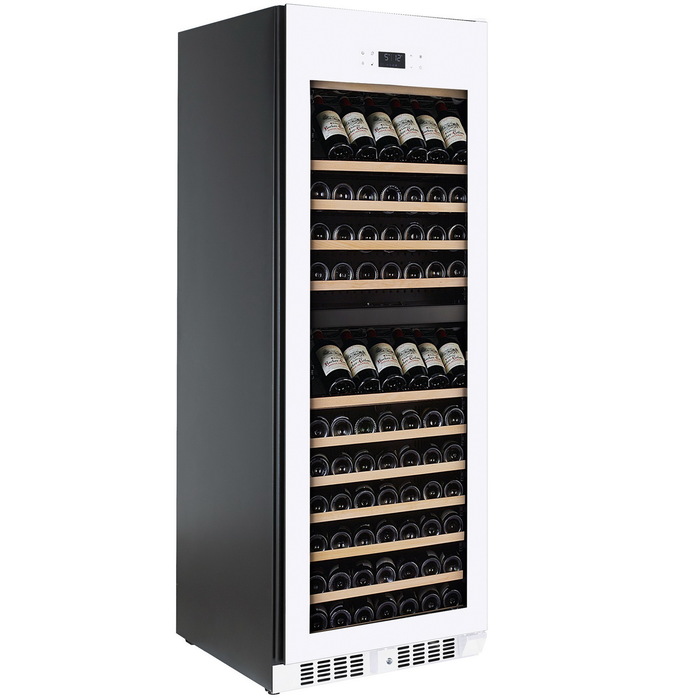 Встраиваемый винный шкаф 101-200 бутылок Temptech GRN280DW, цвет серый - фото 1