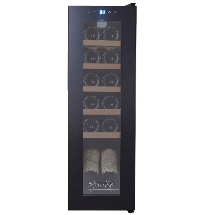 Отдельностоящий винный шкаф 12-21 бутылка Temptech NWC32SB-W, цвет черный - фото 2