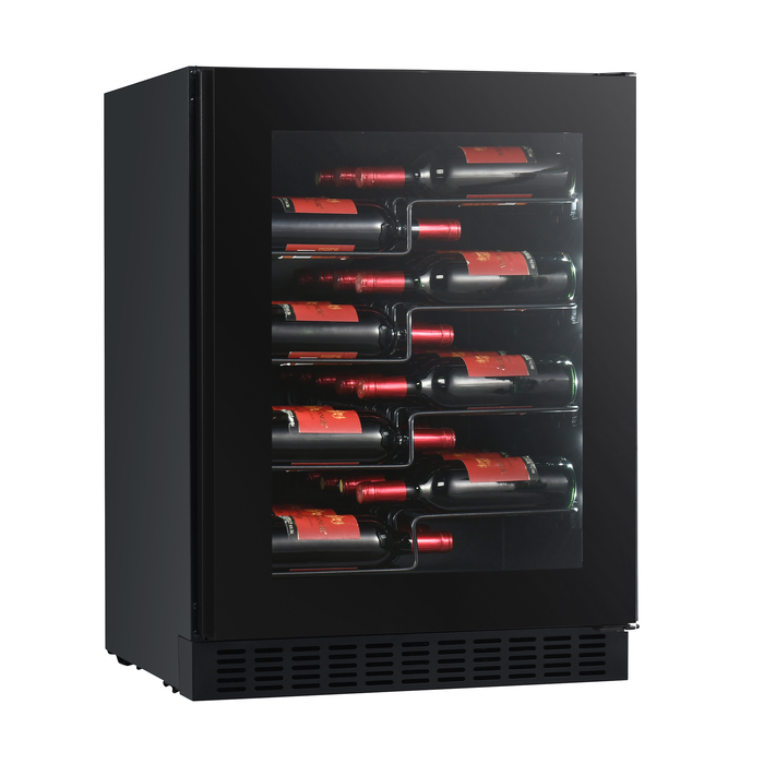 Встраиваемый винный шкаф 22-50 бутылок Temptech PRESPROX60SRB, цвет черный - фото 3
