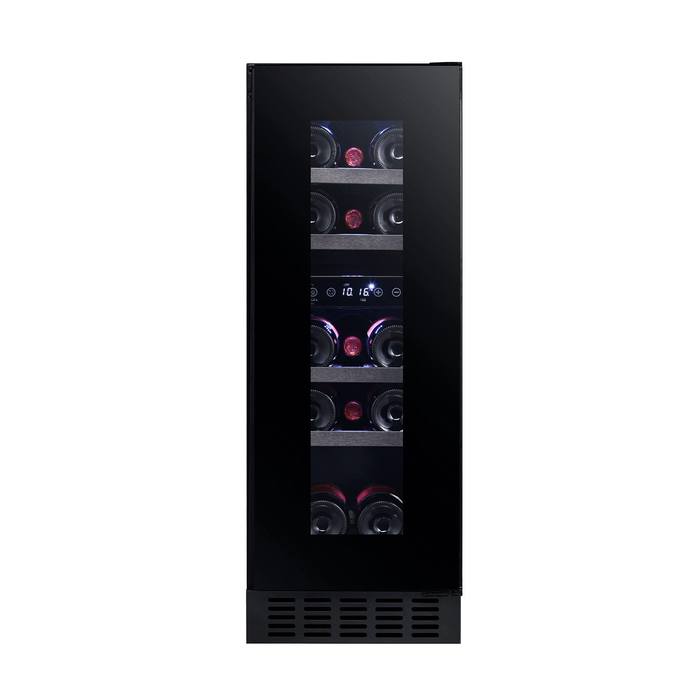 Встраиваемый винный шкаф Temptech SOMX30DRB, цвет черный - фото 2