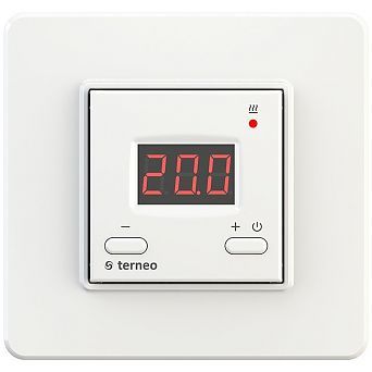 Терморегулятор для теплого пола Terneo средство для очистки полов и других поверхностей после ремонта goodhim