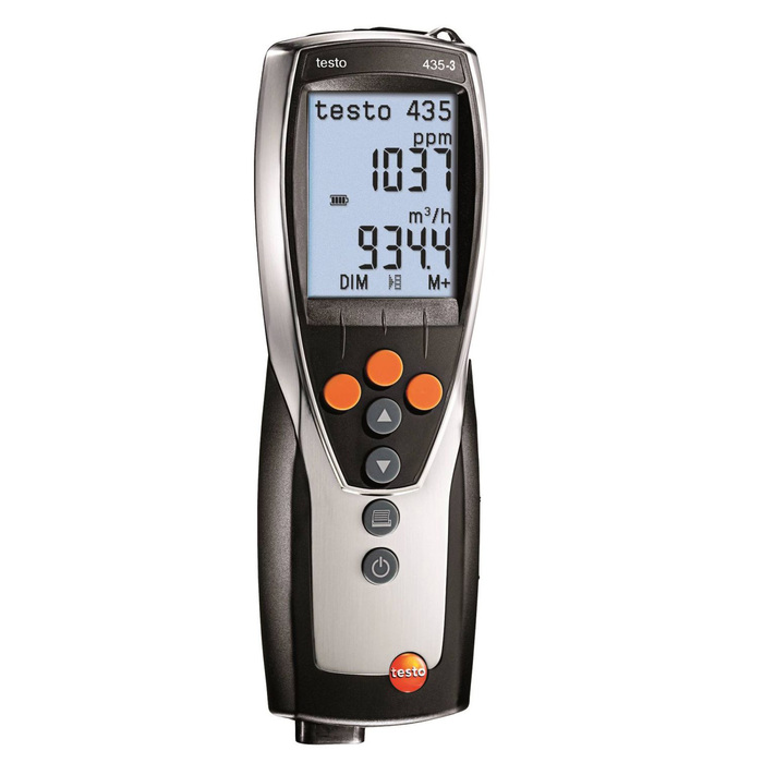 Термометр Testo 435-3, цвет черный