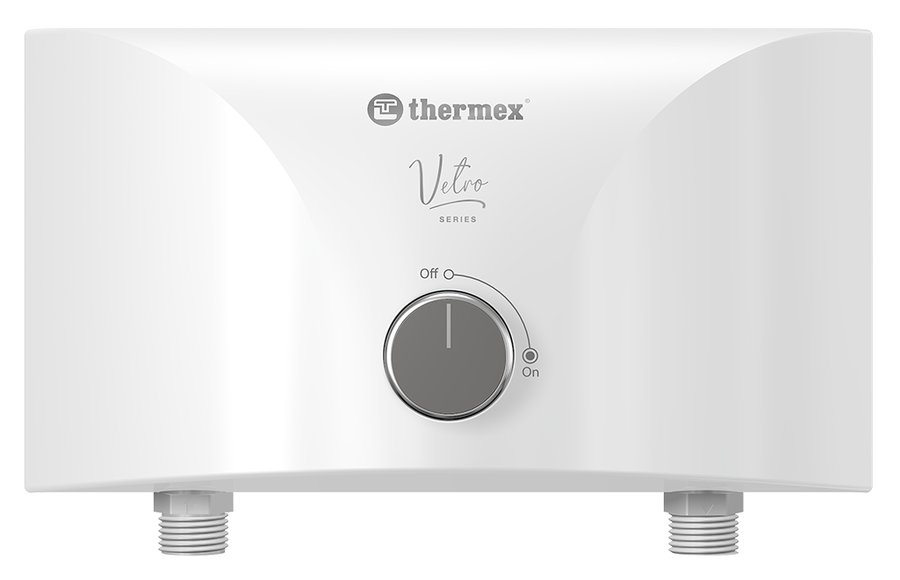 Электрический проточный водонагреватель 3,5 кВт Thermex Vetro 3500 shower