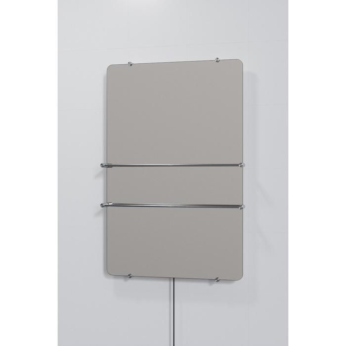 Электрический полотенцесушитель лесенка ThermoUp Dry Side (mirror), цвет серебро ThermoUp Dry Side (mirror) - фото 4