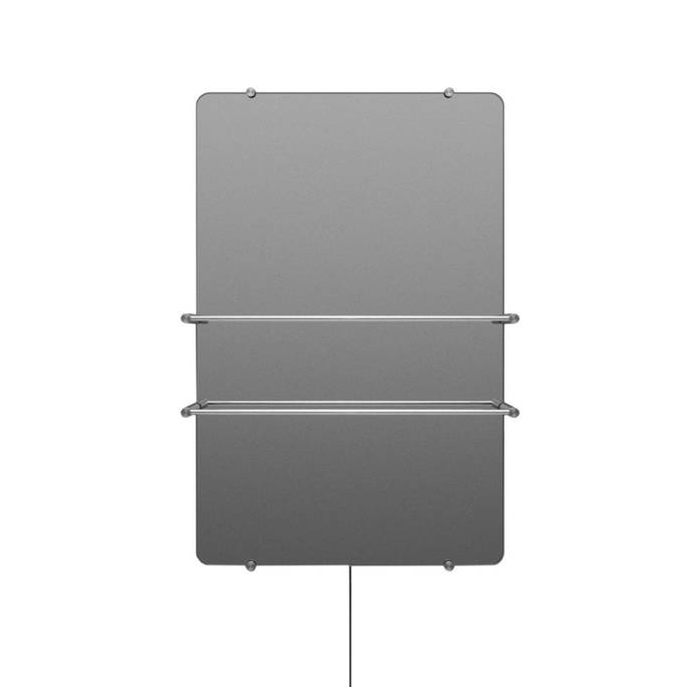 Электрический полотенцесушитель лесенка ThermoUp Dry Side (mirror), цвет серебро ThermoUp Dry Side (mirror) - фото 1