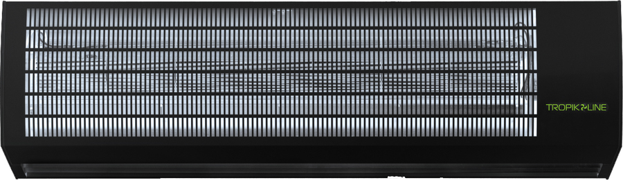 Электрическая тепловая завеса Tropik Line T212E10 Black, цвет черный - фото 1