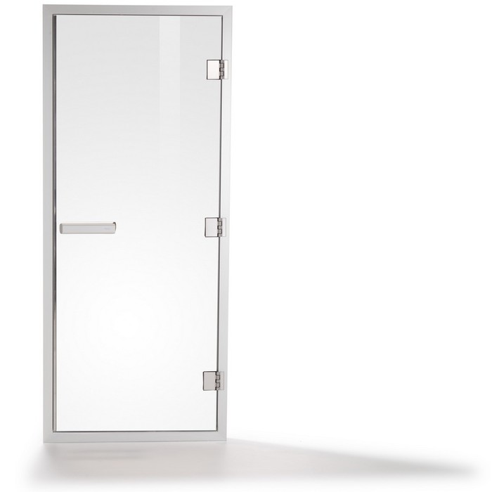Дверь для паровой Tylo 60 G 2020 ПРОЗ. СТЕКЛО, БЕЗ ПОРОГА, ПЕТЛИ СПРАВА, цвет нет - фото 1