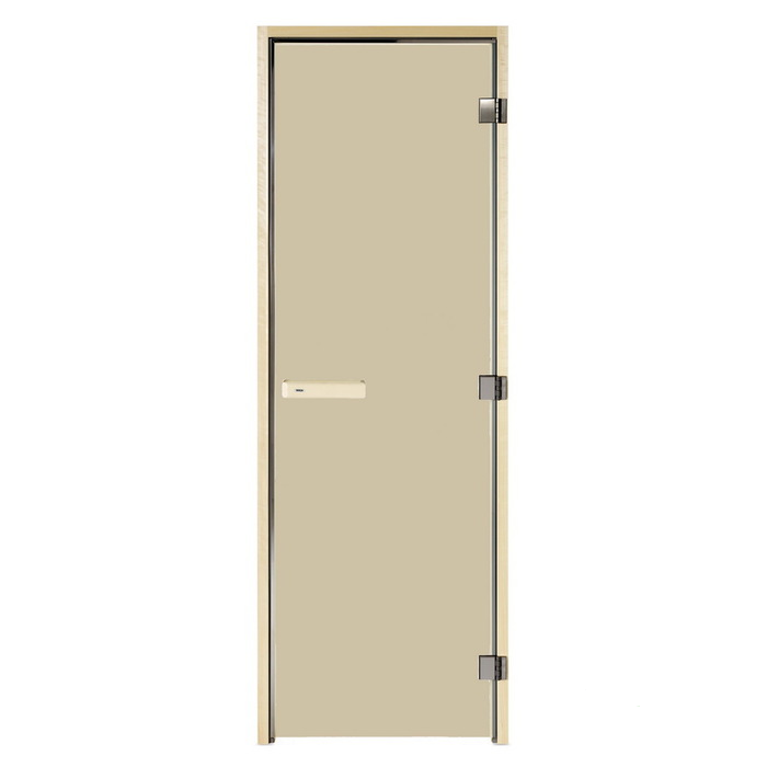Дверь для сауны Tylo DGL 7x20 ЕЛЬ СТЕКЛО БРОНЗА, цвет бронзовый - фото 1