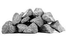 Камни для печей Tylo Камни для нагревателя 20KG малые, цвет серый