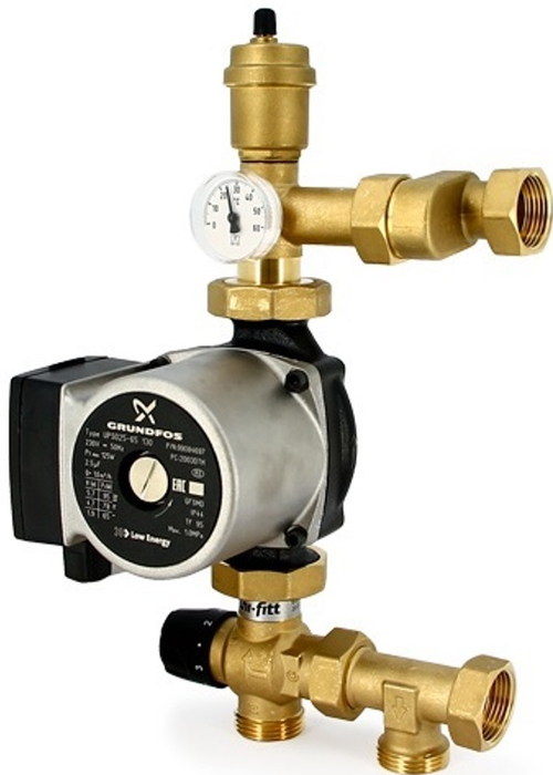 

Насосная группа Uni-fitt, Uni-fitt DN25, Grundfos UPSO 25-65