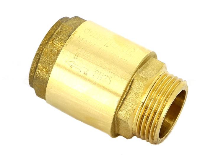 Обратный клапан Uni-fitt НВ 1 пружинный с металлическим затвором обратный клапан uni fitt фильтр сетка для клапана обратного н 1 1 4