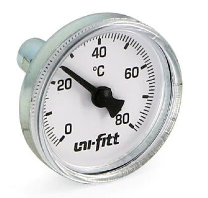 Термометр Uni-fitt погружной аксиальный 80C, диаметр 40 мм погружной аксиальный термометр uni fitt 329t2000