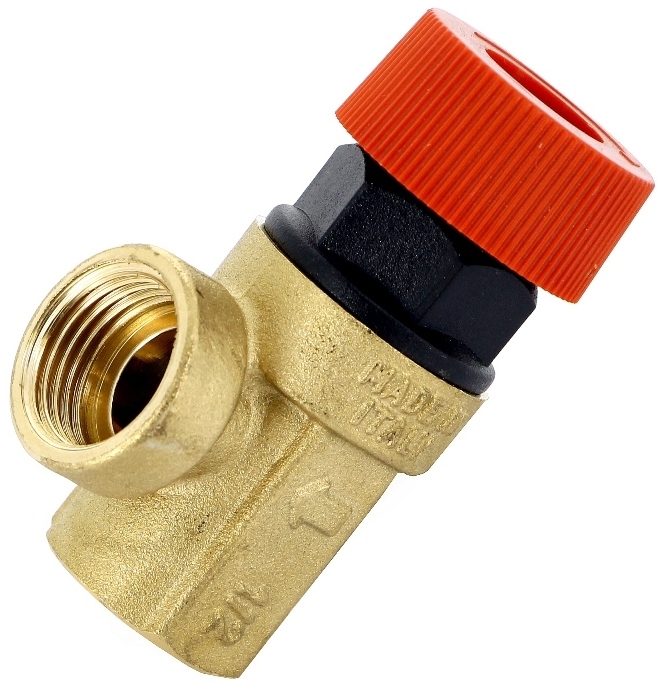 Предохранительный клапан Uni-fitt ВВ 1/2, 3 бар клапан предохранительный r410 r22 для жидкости игольчатый клапан давления для кондиционера 1 4 дюйма предохранительный адаптер для поддержан