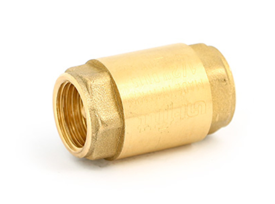 Обратный клапан Uni-fitt ВВ 1/2 пружинный с металлическим затвором обратный клапан uni fitt фильтр сетка для клапана обратного н 1 1 4
