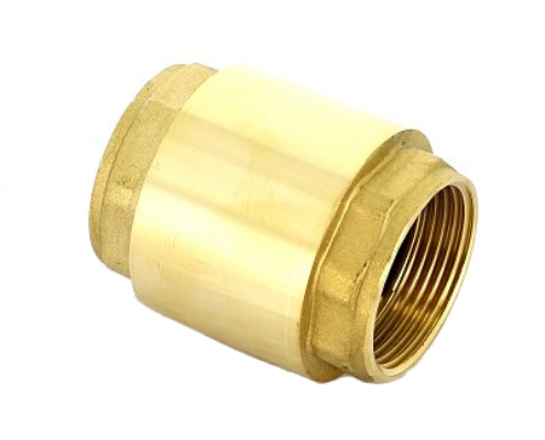 Обратный клапан Uni-fitt ВВ 1 1/4 пружинный с металлическим затвором