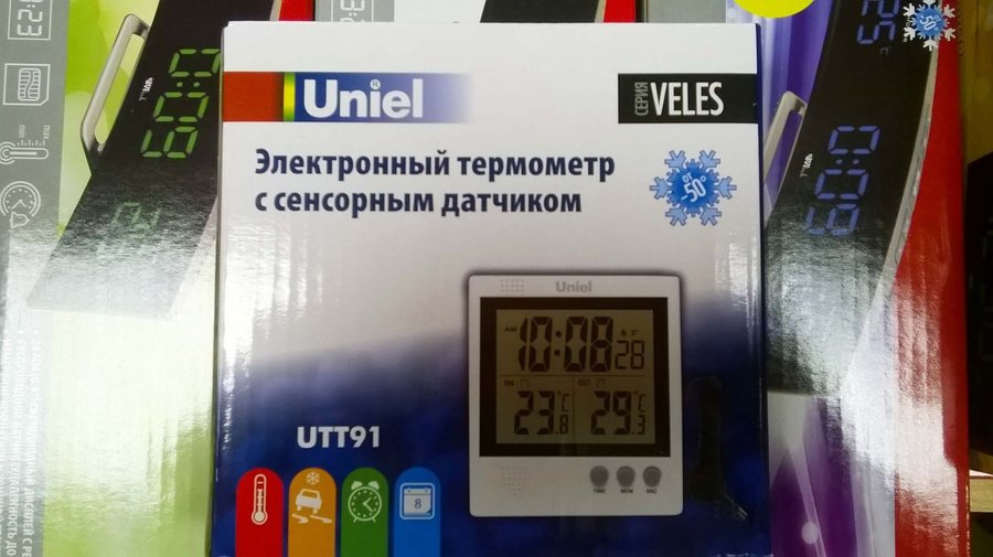 Электронный термометр Uniel
