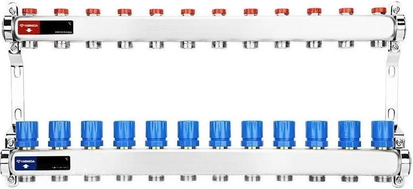 

Для отопления VARMEGA, VARMEGA VM15512 1", 12 x 3/4"EK