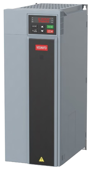 Частотный VEDA Drive VF-101 110 кВт (380В, 3 фазы) ABC01104, цвет серый VEDA Drive VF-101 110 кВт (380В, 3 фазы) ABC01104 - фото 1