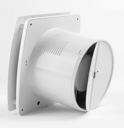 Вытяжка для ванной диаметр 100 мм Vakio Smart EF-100 WHITE, цвет белый - фото 3
