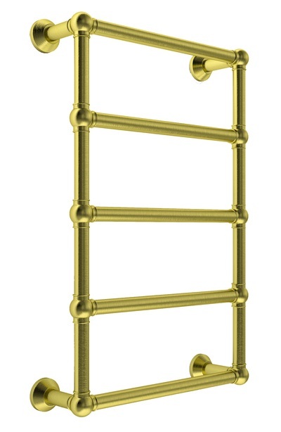 Водяной полотенцесушитель шириной 510 - 600 мм Velar Ретро (1000*600) золото, цвет золотой