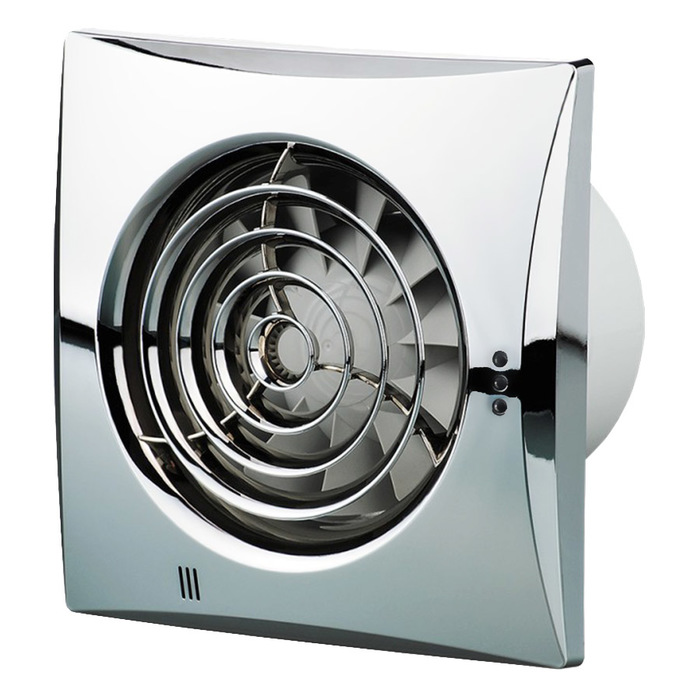 

Вытяжка для ванной диаметр 150 мм Vents, Хром, Vents 150 Quiet хром