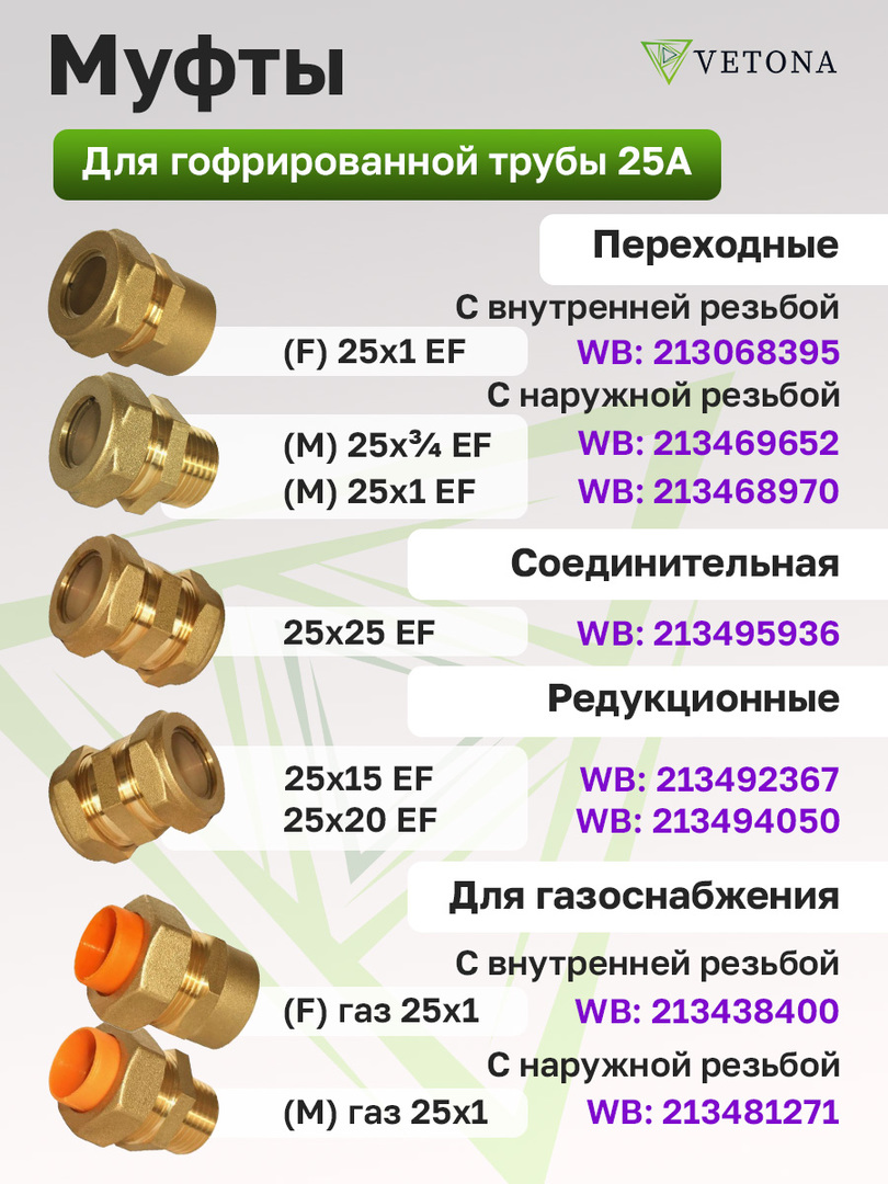 25 мм Vetona