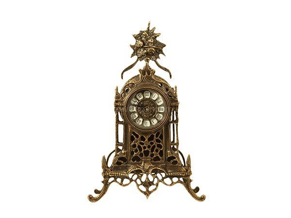 Проекционные часы Virtus TABLE CLOCK CATHEDRAL FLOWERS ANTIQUE BRONZE - фото 1