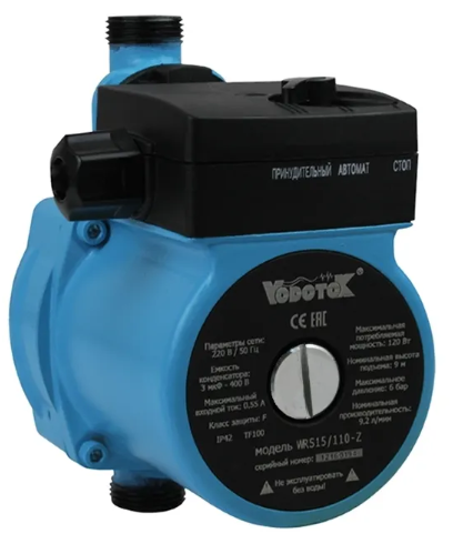 Поверхностный насос Vodotok WRS15/110-Z насос повышения давления воды vodotok x15gr 18 3 4