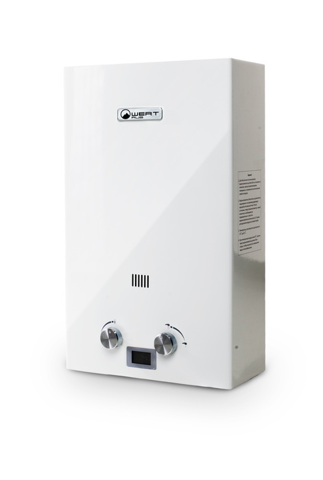 водонагреватель проточный умница 66980 55 white Газовый проточный водонагреватель WERTRUS