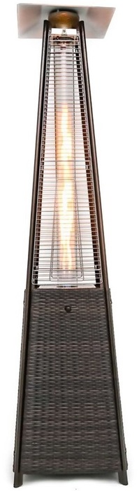 

Газовый уличный обогреватель мощностью 13-14 кВт WWT, WWT 13I ROTANG Brown mini