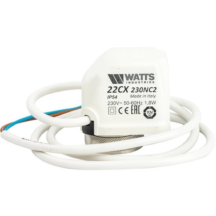Сервопривод Watts 22CX230NA2 сервопривод watts 10029673 22cx24nc2 электротермический 24 в нормально закрытый
