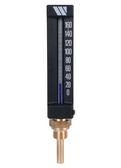 Термометр спиртовой прямой Watts Термометр спиртовой прямой (штуцер 50 мм) термометр уличный спиртовой белый