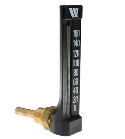 Термометр спиртовой угловой Watts спиртовой комнатный термометр rst