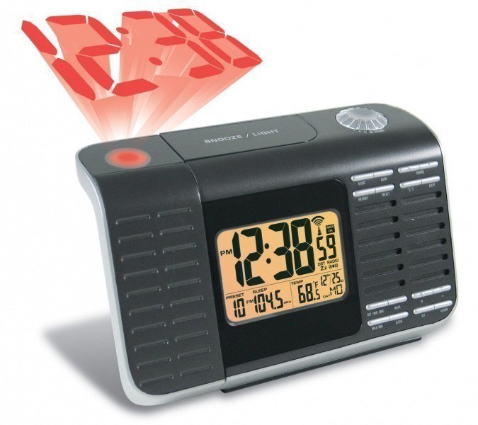 Проекционные часы с термометром Wendox от MirCli