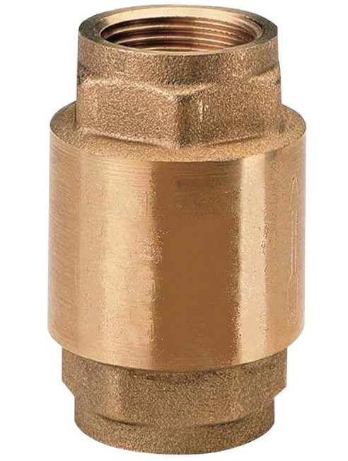 Клапан Wester латунный прямой резьбовой клапан под термоголовку double lin