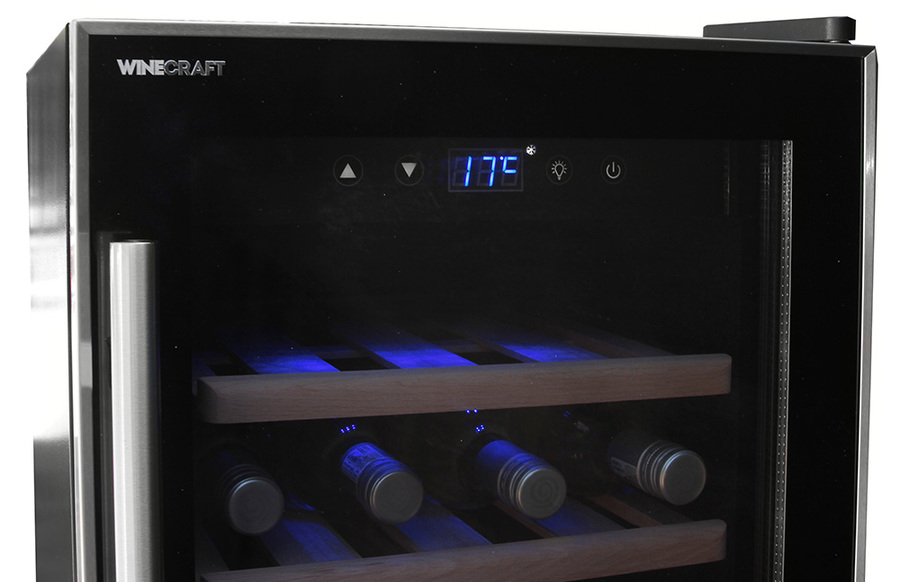Отдельностоящий винный шкаф 22-50 бутылок Wine Craft