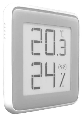 Цифровая метеостанция Xiaomi MiaoMiaoce Smart Hygrometer E-Ink Screen (MHO-C201), цвет серый Xiaomi MiaoMiaoce Smart Hygrometer E-Ink Screen (MHO-C201) - фото 2