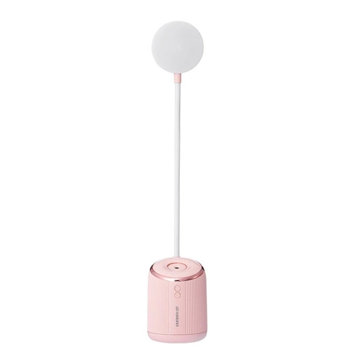 Ультразвуковой увлажнитель воздуха ZDK Light fresh со светильником 2 в 1 (Розовый)