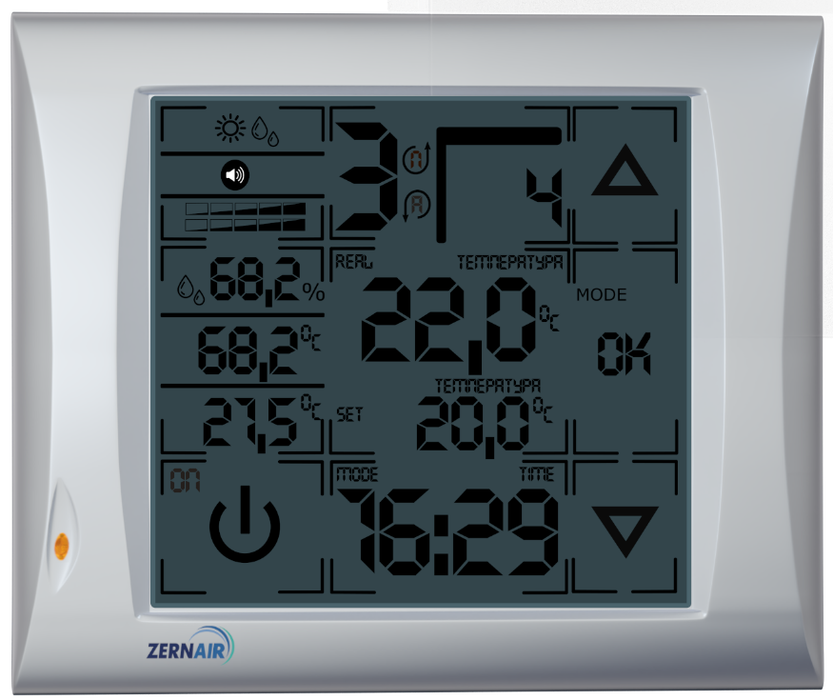 Приточная вентиляционная установка ZERNBOX 1500 EH15-A С51 - фото 2
