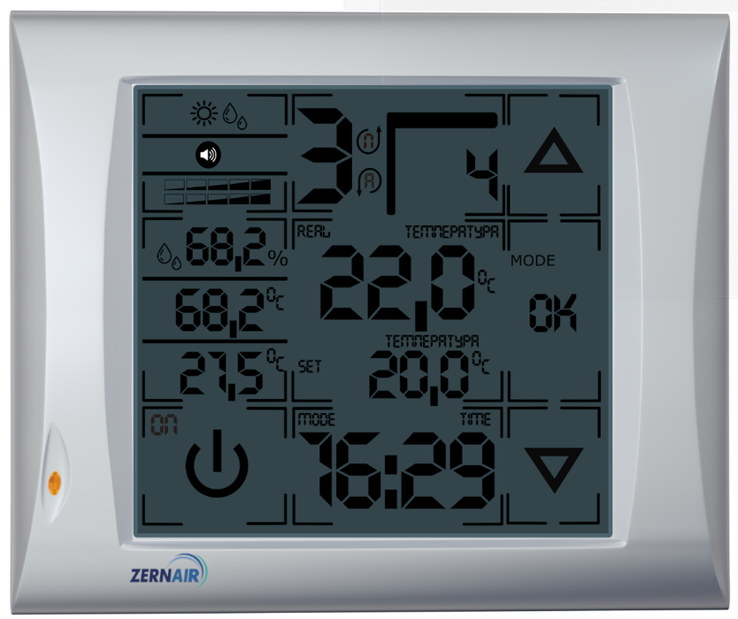 Приточная вентиляционная установка ZERNBOX 500 EH5-A С51 - фото 2