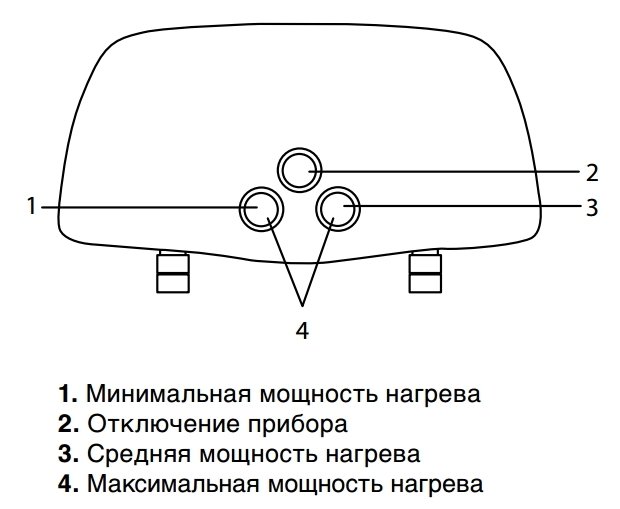 Электрический проточный водонагреватель 3,5 кВт Zanussi