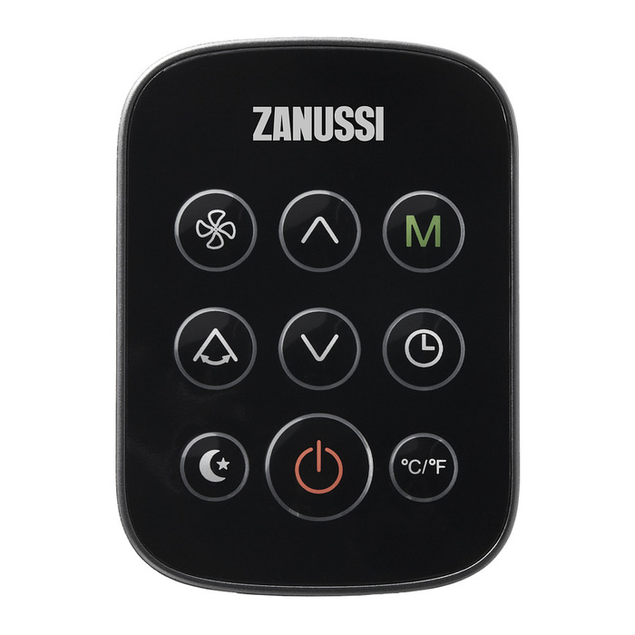 Мобильный кондиционер мощностью 25 м<sup>2</sup> - 2.6 кВт Zanussi ZACM-09 MS/N1 Black Zanussi ZACM-09 MS/N1 Black - фото 3
